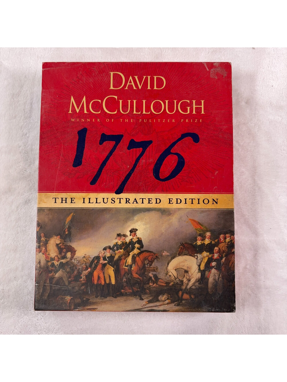 1776 Illustrated Edition David McCullough Hardcover Slipcase Removable Documents